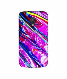 Amazon Brand - Solimo Designer Oil Color 3D Printed Hard Back Case Mobile Cover for Motorola Moto G 2nd Generation