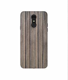 Amazon Brand - Solimo Designer Texture Design 3D Printed Hard Back Case Mobile Cover for LG Q7