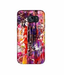 Amazon Brand - Solimo Designer Mashup of Multicolor 3D Printed Hard Back Case Mobile Cover for Samsung Galaxy S7 Edge