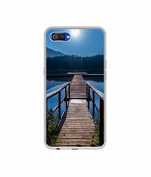 Amazon Brand - Solimo Designer Wooden Beach UV Printed Soft Back Case Mobile Cover for Realme C2