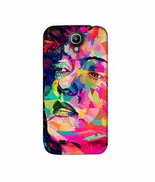 Amazon Brand - Solimo Designer Multicolor Lady Vector 3D Printed Hard Back Case Mobile Cover for Samsung Galaxy S4 GT i9500