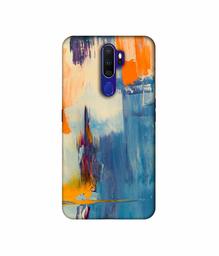 Amazon Brand - Solimo Designer Multicolor Brush Texture 3D Printed Hard Back Case Mobile Cover for Oppo A9 (2020)