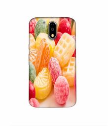 Amazon Brand - Solimo Designer Color Candies 3D Printed Hard Back Case Mobile Cover for Motorola Moto G4 Plus