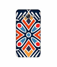 Amazon Brand - Solimo Designer Rangolee 3D Printed Hard Back Case Mobile Cover for Samsung Galaxy E5