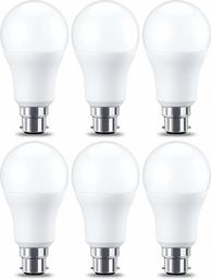 AmazonBasics LED B22 Bayonet Cap Bulb, 10.5W (equivalent to 75W), Warm White, Non Dimmable- Pack of 6