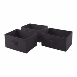 AmazonBasics – Unidad organizadora de almacenamiento de tela con 3 cajones para armario (renovada)