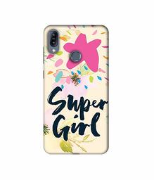 Amazon Brand - Solimo Designer Super Girl 3D Printed Hard Back Case Mobile Cover for Asus Zenfone Max (M2) ZB633KL