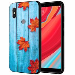 Amazon Brand - Solimo Designer Leaves Printed Hard Back Case Mobile Cover for Xiaomi Redmi Y2 (D383)