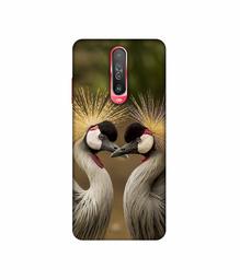 Amazon Brand - Solimo Designer Birds 3D Printed Hard Back Case Mobile Cover for Poco X2 / Mi Redmi K30