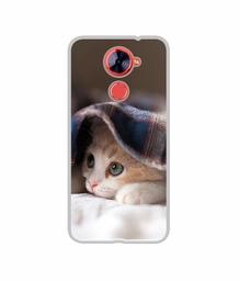 Amazon Brand - Solimo Designer Sleepy Kitten UV Printed Soft Back Case Mobile Cover for Comio X1