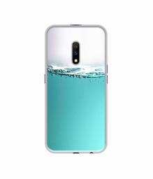 Amazon Brand - Solimo Designer Half Fill UV Printed Soft Back Case Mobile Cover for Realme X