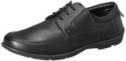 Amazon Brand - Symbol Men's Black Synthetic Formal Shoes - 10 UK (AZ-KY-342A)