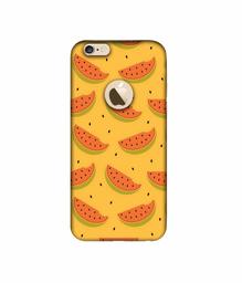 Amazon Brand - Solimo Designer Watermelon Pattern 3D Printed Hard Back Case Mobile Cover for Apple iPhone 6 / 6S (Logo Cut)