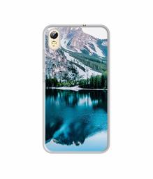 Amazon Brand - Solimo Designer Lake Mountain UV Printed Soft Back Case Mobile Cover for Tecno i3 Pro