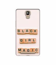 Amazon Brand - Solimo Designer Black Girl Magic 3D Printed Hard Back Case Mobile Cover for Gionee Marathon M5 Plus