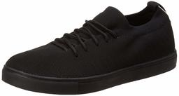 Amazon Brand - Symbol Men's Black Textile Sneakers-11 UK (45 EU) (12 US) (AZ-YS-405)