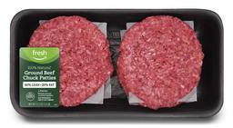 Fresh Brand – Ground Beef Chuck Patties, 1.3 lb (4 ct)