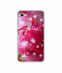 Amazon Brand - Solimo Designer Love UV Printed Soft Back Case Mobile Cover for Spice F302