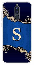 Amazon Brand - Solimo Designer Multicolor Blue Pattern Alphabet-S Printed Soft Back Case Mobile Cover for Huawei Honor 9i