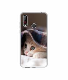 Amazon Brand - Solimo Designer Sleepy Kitten UV Printed Soft Back Case Mobile Cover for LG W30