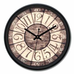 Amazon Brand - Solimo 12-inch Wall Clock - Renaissance (Silent Movement)