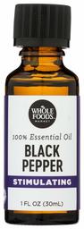 Whole Foods Market, Essential Oil, Black Pepper, 1 fl oz