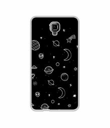 Amazon Brand - Solimo Designer Solar System UV Printed Soft Back Case Mobile Cover for Intex Aqua S3