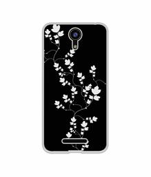 Amazon Brand - Solimo Designer Color Flowers UV Printed Soft Back Case Mobile Cover for Comio C2