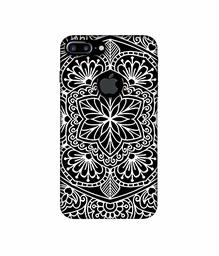 Amazon Brand - Solimo Designer Rangolis 3D Printed Hard Back Case Mobile Cover for Apple iPhone 7 Plus (Logo Cut)