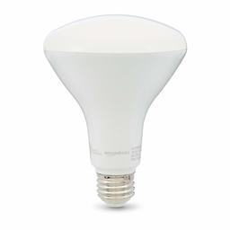 AmazonBasics 65W Equivalent, Soft White, Dimmable, 10,000 Hour Lifetime, BR30 LED Light Bulb | 16-Pack (Renewed)