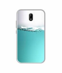 Amazon Brand - Solimo Designer Half Fill UV Printed Soft Back Case Mobile Cover for Itel A23