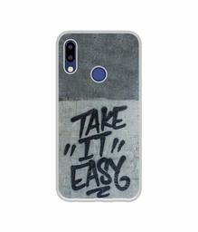 Amazon Brand - Solimo Designer Take It Easy UV Printed Soft Back Case Mobile Cover for Tecno Camon i2