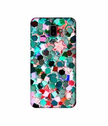 Amazon Brand - Solimo Designer Multicolor Stone 3D Printed Hard Back Case Mobile Cover for Samsung Galaxy J6 Plus