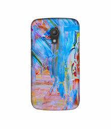 Amazon Brand - Solimo Designer Light Multicolor Canvas 3D Printed Hard Back Case Mobile Cover for Motorola Moto G 2nd Generation