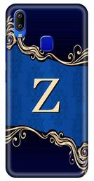 Amazon Brand - Solimo Designer Blue Pattern Alphabet-Z 3D Printed Hard Back Case Mobile Cover for Vivo Y93