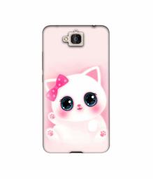 Amazon Brand - Solimo Designer Babby Kitty UV Printed Soft Back Case Mobile Cover for Honor Holly 2 Plus