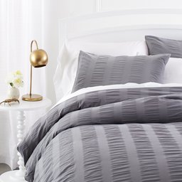 Pinzon Seersucker Duvet Comforter Cover Set