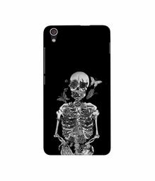 Amazon Brand - Solimo Designer Skeletan 3D Printed Hard Back Case Mobile Cover for Lenovo S850