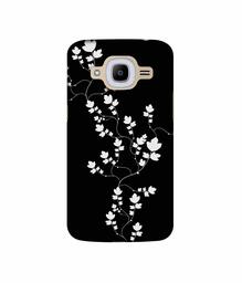 Amazon Brand - Solimo Designer Color Flowers UV Printed Soft Back Case Mobile Cover for Samsung Galaxy J2 (2016)