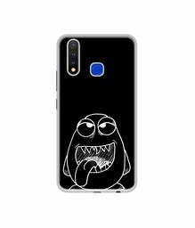 Amazon Brand - Solimo Designer Cartoon Pattern UV Printed Soft Back Case Mobile Cover for Vivo U20