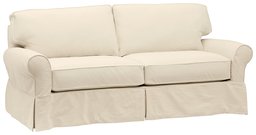 Amazon Brand – Stone & Beam Carrigan Modern Sofa Couch with Slipcover, 88.5