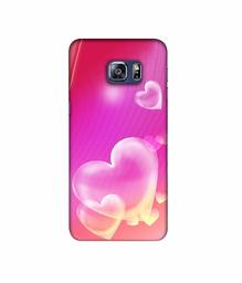 Amazon Brand - Solimo Designer Heart Abstract 3D Printed Hard Back Case Mobile Cover for Samsung Galaxy S6 Edge Plus