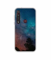 Amazon Brand - Solimo Designer Sky Photography UV Printed Soft Back Case Mobile Cover for Motorola Moto G8 Plus