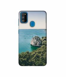 Amazon Brand - Solimo Designer Sea View 3D Printed Hard Back Case Mobile Cover for Samsung Galaxy M21 / M30s