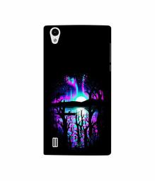 Amazon Brand - Solimo Designer Dark Scenery 3D Printed Hard Back Case Mobile Cover for VIVO Y15