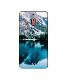 Amazon Brand - Solimo Designer Lake Mountain 3D Printed Hard Back Case Mobile Cover for Nokia 2.1