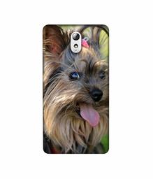 Amazon Brand - Solimo Designer Hairy Puppy 3D Printed Hard Back Case Mobile Cover for Lenovo Vibe P1M