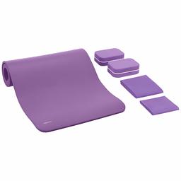 Amazon Basics – Juego de 6 esterillas de Yoga de 1/2 Pulgadas de Grosor