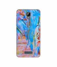 Amazon Brand - Solimo Designer Light Multicolor Canvas 3D Printed Hard Back Case Mobile Cover for Gionee P7 Max