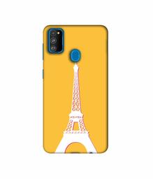 Amazon Brand - Solimo Designer Eiffel Tower 3D Printed Hard Back Case Mobile Cover for Samsung Galaxy M21 / M30s